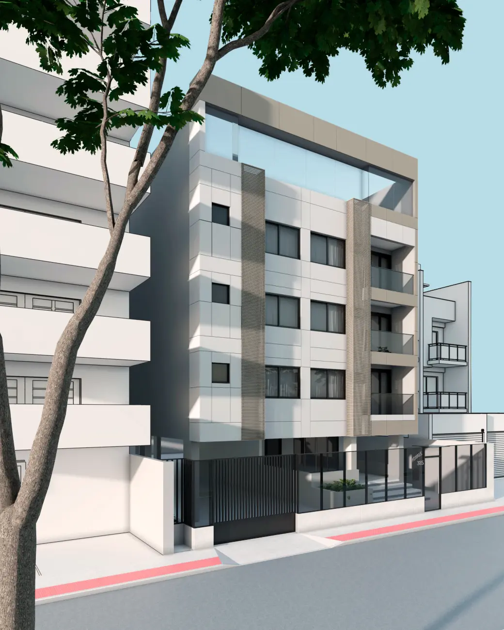 Edifício Residencial, imagem 2 do projeto